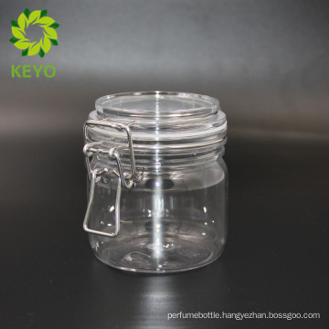 300ml empty packaging cosmetics skin care cream use clear cosmetic plastic jar